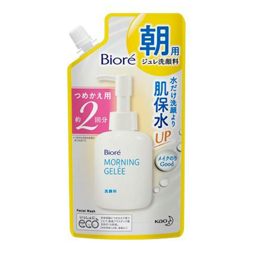 ビオレ 朝用ジュレ洗顔料 つめかえ用2回分 160ml 洗顔剤・クレンジング・洗顔用品 ビオレ 朝用ジュレ洗顔料 つめかえ用2回分 160ml 洗顔剤・クレンジング・洗顔用品