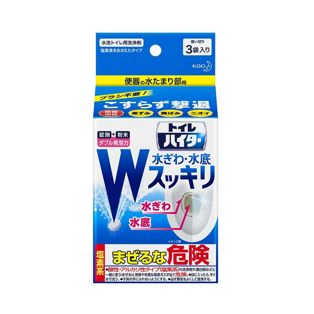 花王 トイレハイター 水ぎわ 水底スッキリ 40g 3袋 ホームセンター通販 カインズ