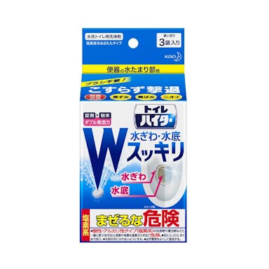 花王 トイレハイター 水ぎわ・水底スッキリ 40g×3袋