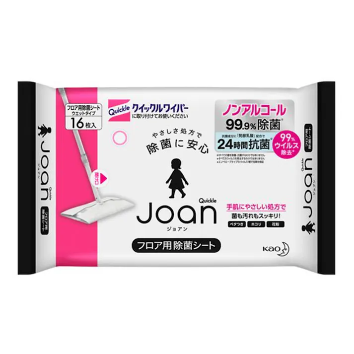クイックルJoan フロア用除菌シート 16枚