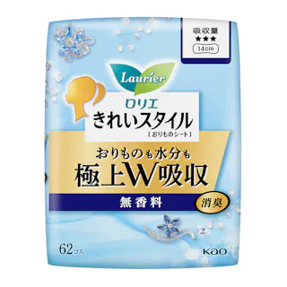 ロリエ きれいスタイル 極上W吸収 無香料 62個入