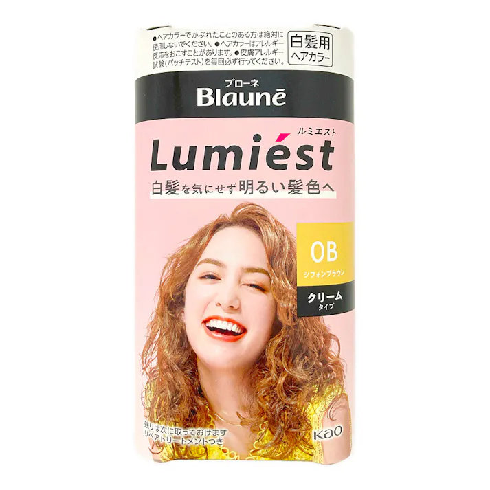 ブローネ ルミエスト ヘアカラー 0B シフォンブラウン