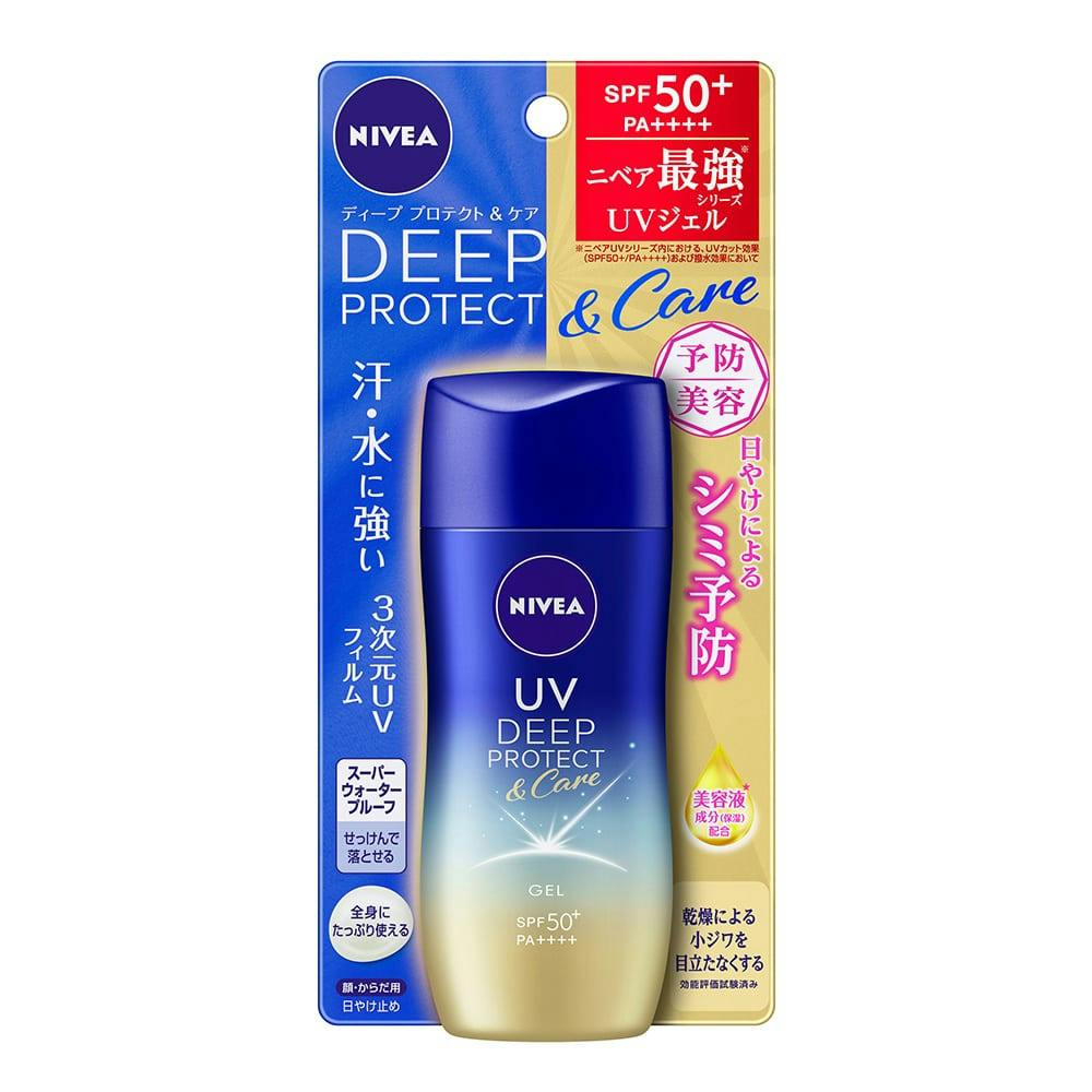 NIVEA UV ディープ プロテクトケア ジェル 80g 物品 - 日焼け止め