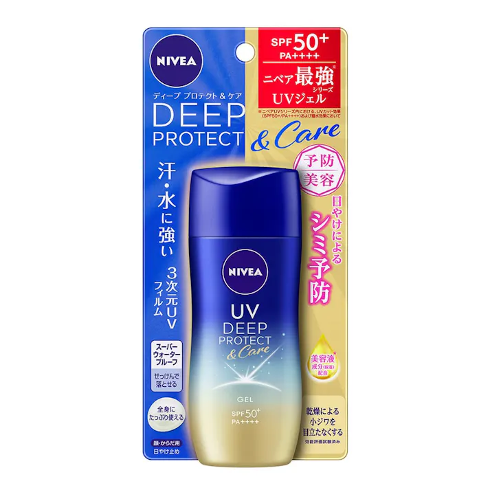 ニベア UV ディープ プロテクト&ケア ジェル SPF50+ PA++++ 80g