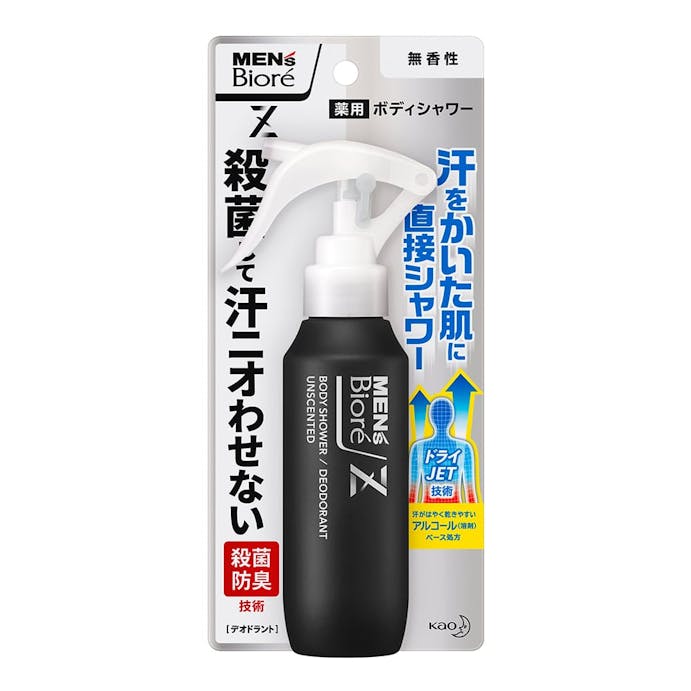 花王 メンズビオレZ 薬用ボディシャワー 無香性 100ml