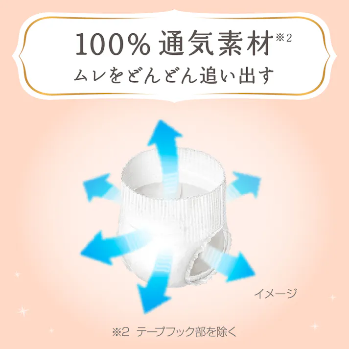 メリーズ ファーストプレミアム パンツ Sサイズ(4~8kg) 52枚