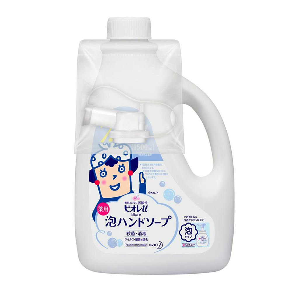 花王 ビオレｕ泡ハンドソープ詰替１．５Ｌ - ハンドソープ