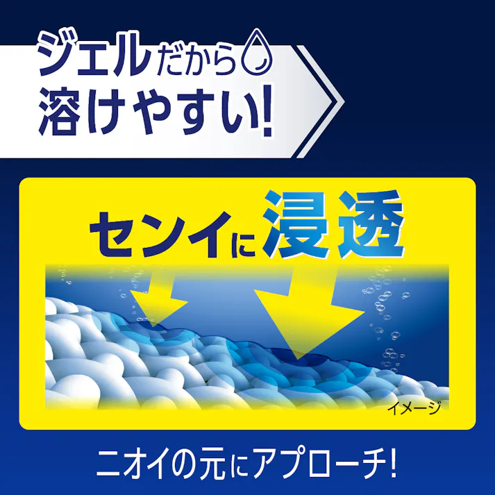 ワイドハイター 消臭専用ジェル グリーンシトラスの香り 詰替 500ml