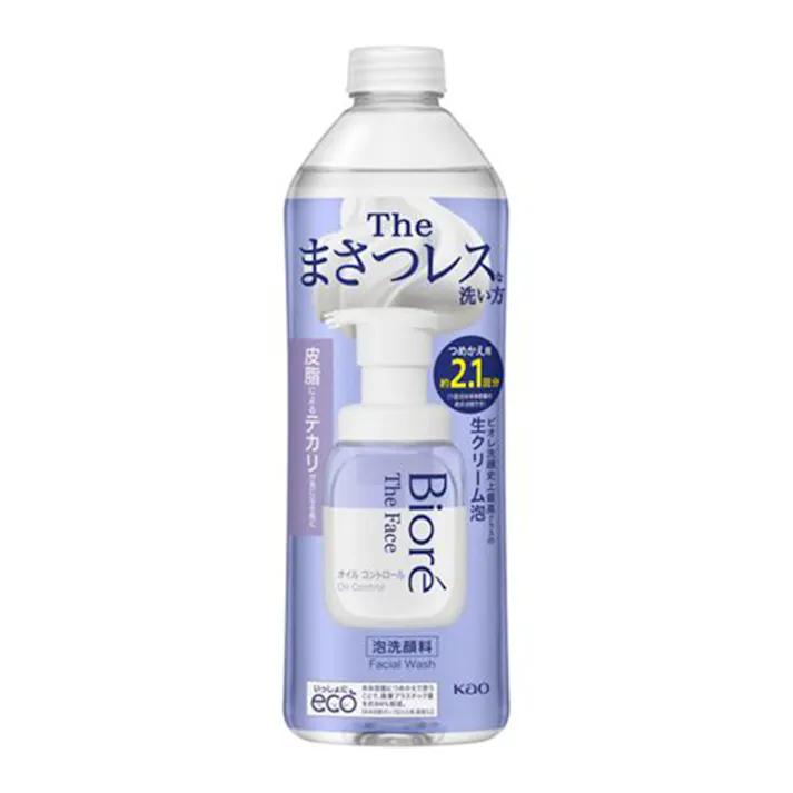 ビオレ ザフェイス 泡洗顔料 オイルコントロール 詰替 340ml