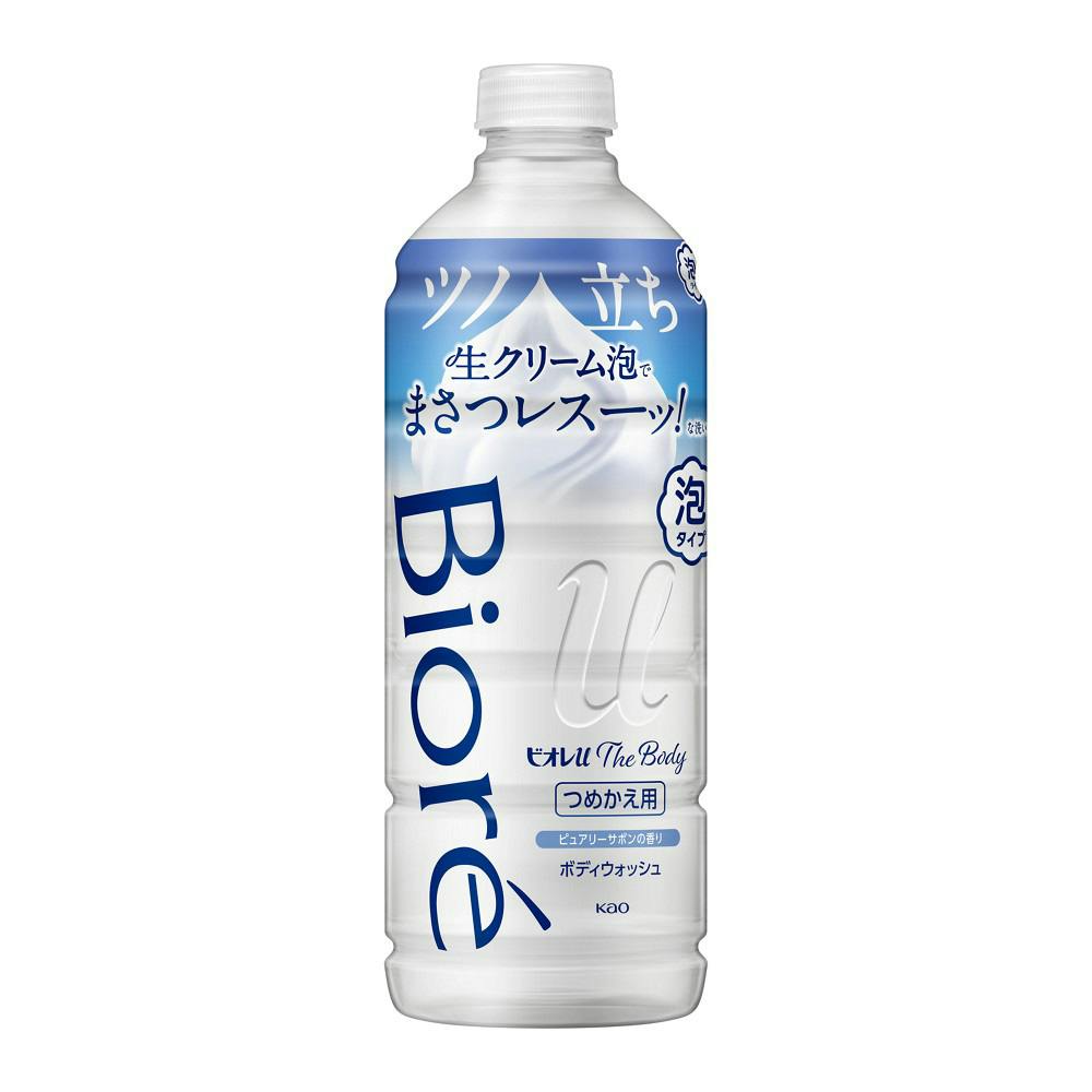 ビオレuザボディ (ジェルタイプ)本体480ml 4個　詰め替え9個 花王 ビオレu ザ ボディ ジェルタイプ ピュアリーサボンの香り