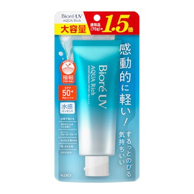 【ポイント10倍】花王 ビオレ UV アクアリッチ ウォータリーエッセンス SPF50+ PA++++ 大容量 105g