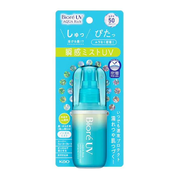 ビオレ UV アクアリッチ アクアプロテクトミスト SPF50 PA++++ 60ml