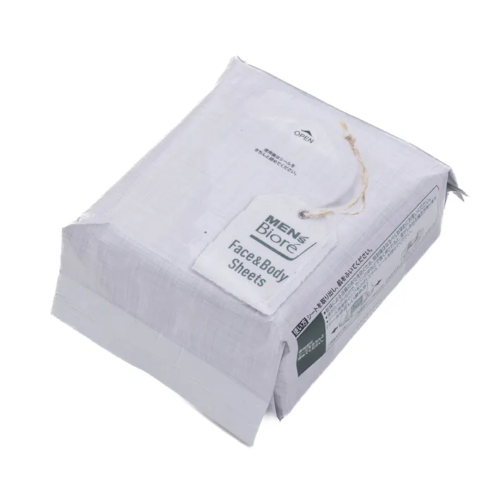メンズビオレ 顔もふけるボディシート 清潔感のある石けんの香り 限定デザイン 28枚
