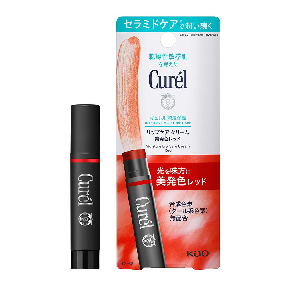 キュレル リップケアクリーム 美発色レッド コスメ・化粧品 キュレル リップケアクリーム 美発色レッド コスメ・化粧品