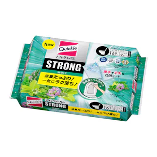 トイレクイックル ストロング エクストラハーブの香り 詰替 16枚入