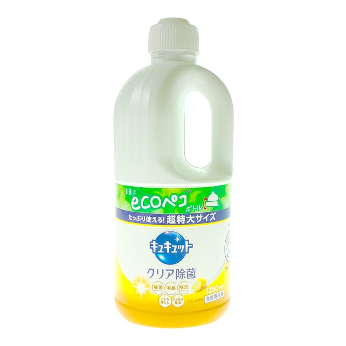 花王 キュキュット クリア除菌 レモン 詰替 1250ml