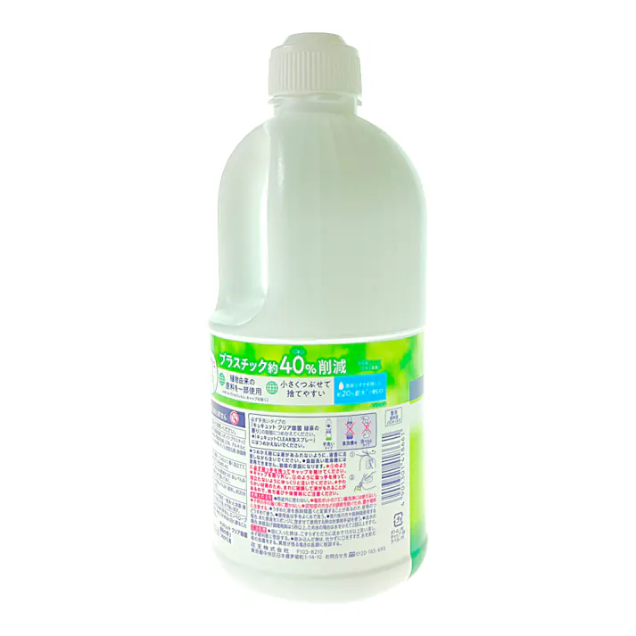 キュキュット クリア除菌 緑茶 詰替 1250ml