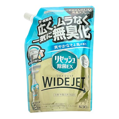 花王 リセッシュ除菌EX ワイドジェット 爽やかなそよ風の香り 詰替 660ml