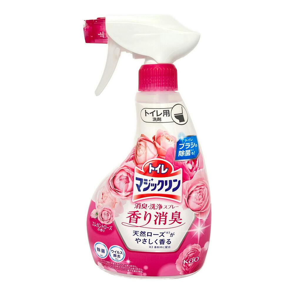 トイレマジックリン消臭・洗浄スプレー 香り消臭 エレガントローズの香り 本体 350ml トイレ洗剤 トイレマジックリン消臭・洗浄スプレー 香り消臭 エレガントローズの香り 本体 350ml トイレ洗剤