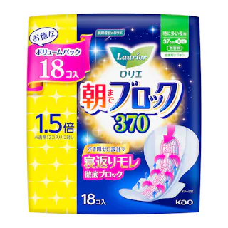 ロリエ 朝までブロック 370 18コ入