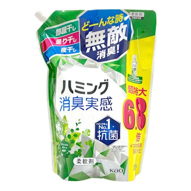 花王 ハミング消臭実感 リフレッシュグリーンの香り 詰替 2600ml