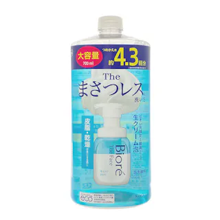 ビオレ ザフェイス 泡洗顔料 モイスト つめかえ用 大容量 700ml