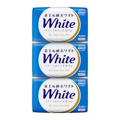 花王 石鹸ホワイト バスサイズ 3コパック