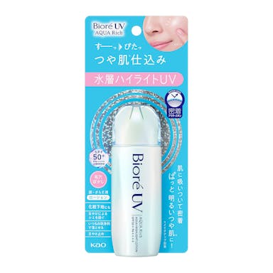 【ポイント10倍】花王 ビオレ UV アクアリッチアクアハイライトローション SPF50+PA++++ 70ml