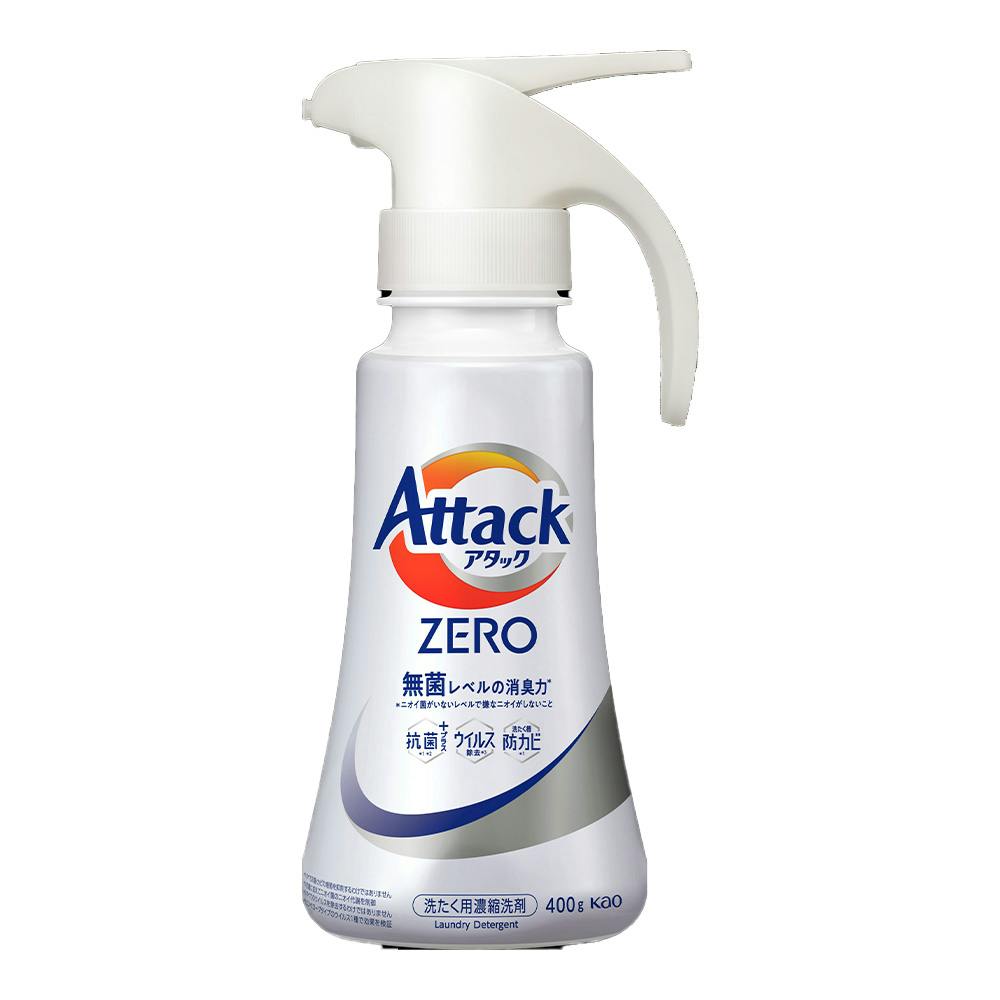 アタックZERO ワンハンドタイプ 400g | 洗濯洗剤 通販