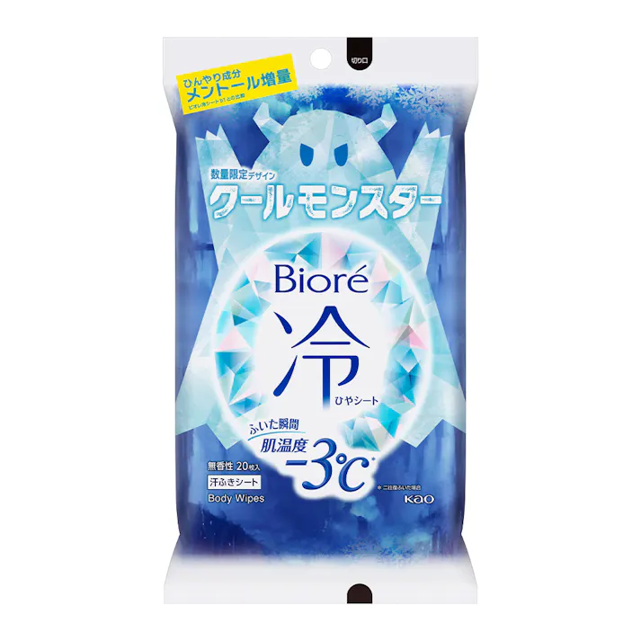ビオレ 冷シート クールモンスター 無香性