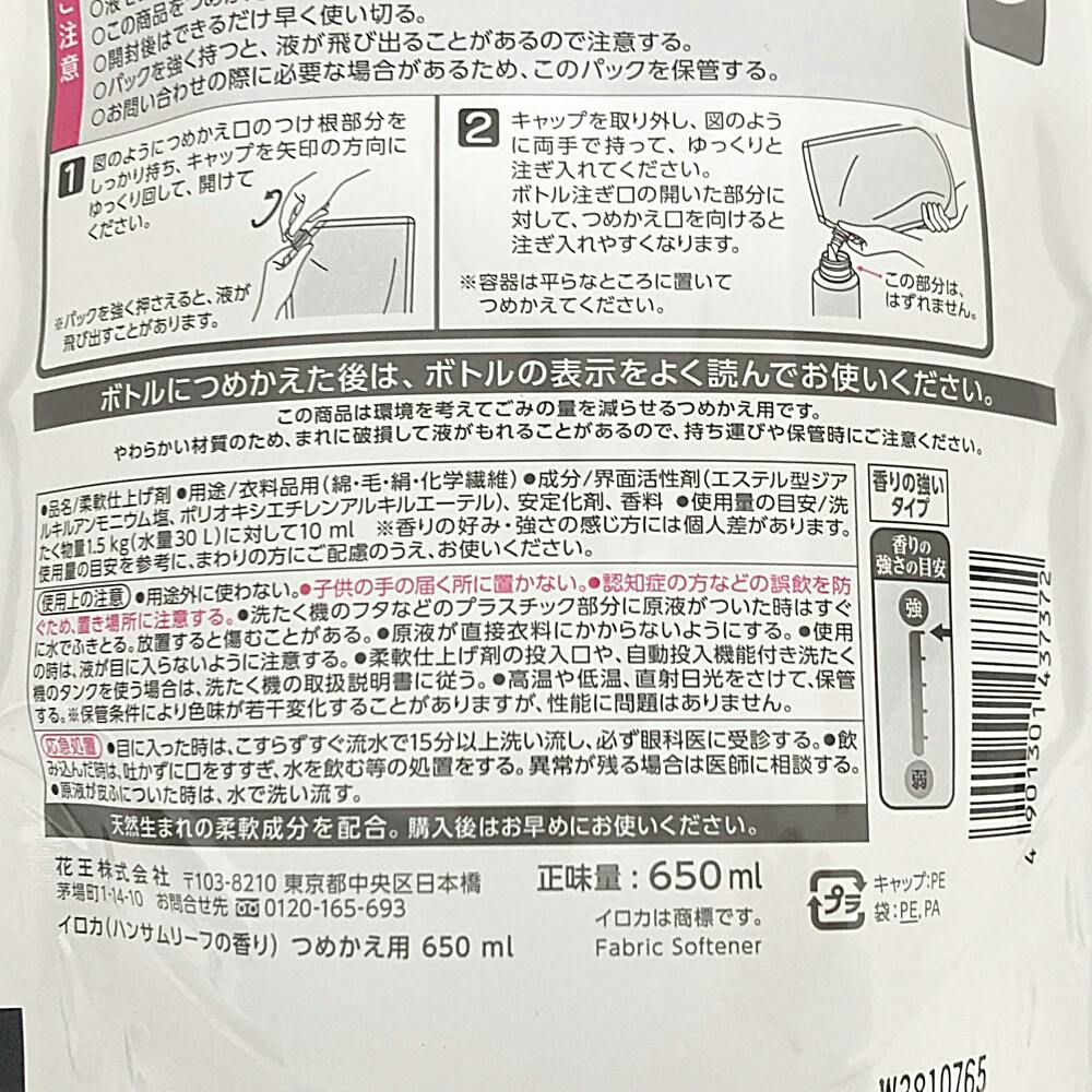 IROKA ハンサムリーフ スパウト 650ml | 洗濯洗剤 通販
