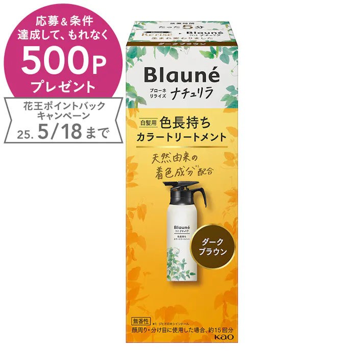 ブローネ ナチュリラ 色長持ちカラートリートメント ダークブラウン 本体
