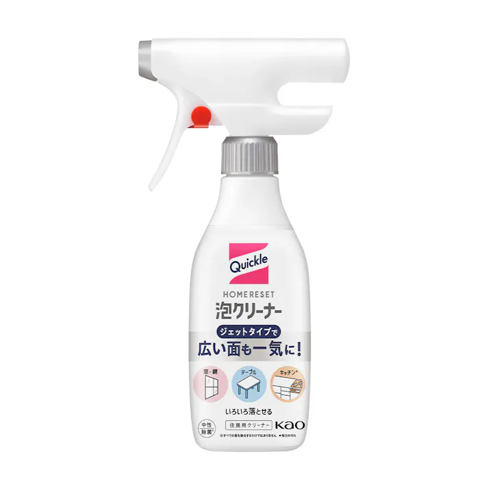 クイックル ホームリセット 泡クリーナー ジェット 本体 400ml
