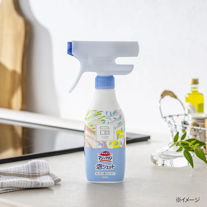 キッチンマジックリン 泡ジェット デザインボトル 本体 370ml