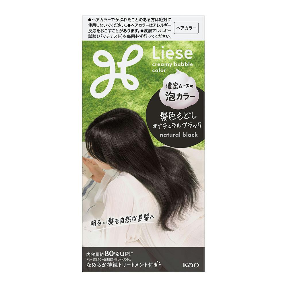 リーゼ 泡カラー 髪色もどしブラック | ヘアカラー 通販