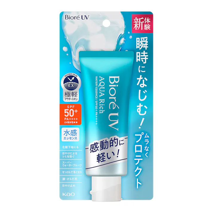 ビオレ UV アクアリッチ ウォータリエッセンス SPF50+ PA++++ 70g