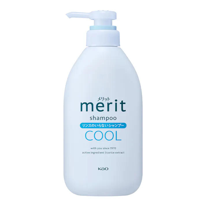 メリットリンスのいらないシャンプークール 本体 450ml