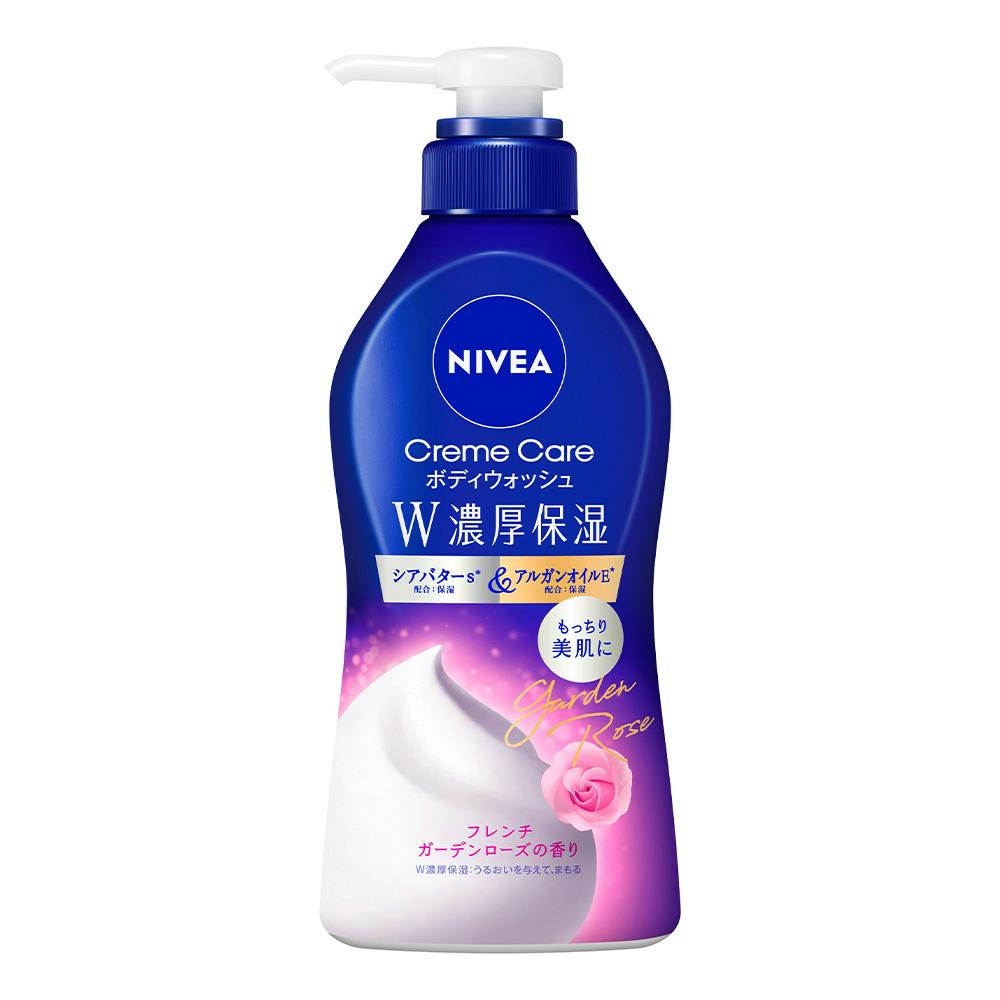 ニベア クリームケアボディウォッシュ W濃厚保湿 フレンチガーデン