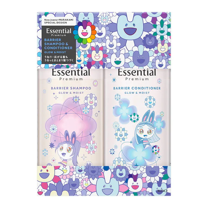 エッセンシャルプレミアム バリアグロウPОペア 村上隆デザイン 900ml