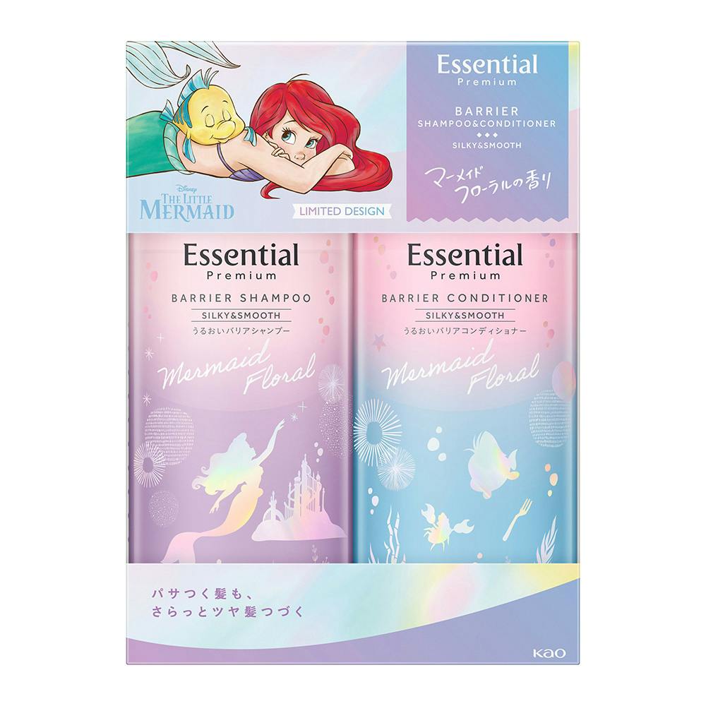 エッセンシャル プレミアム バリアシルキー&スムースポンプセットアリエル 900ml セット品・企画品 エッセンシャル プレミアム バリアシルキー&スムースポンプセットアリエル 900ml セット品・企画品