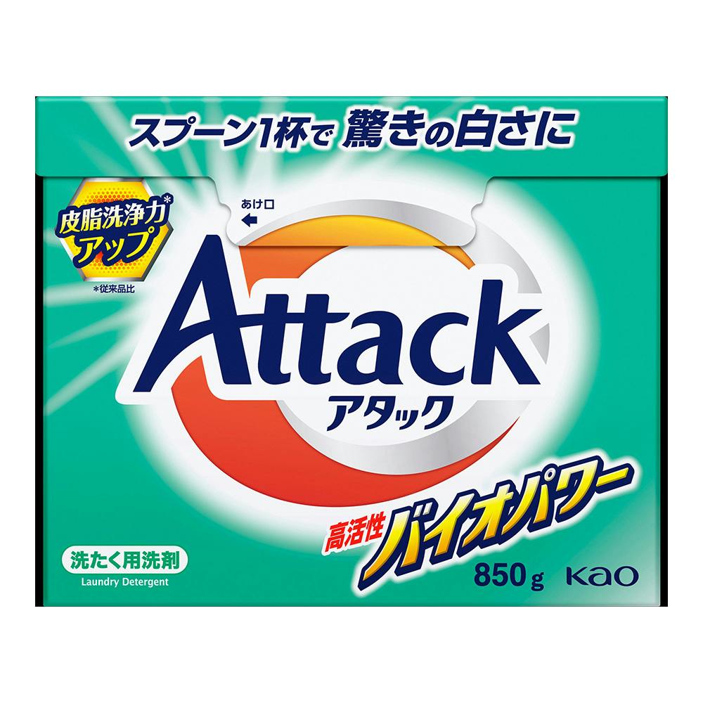 アタック 高活性バイオパワー 大 850g | 洗濯洗剤 通販