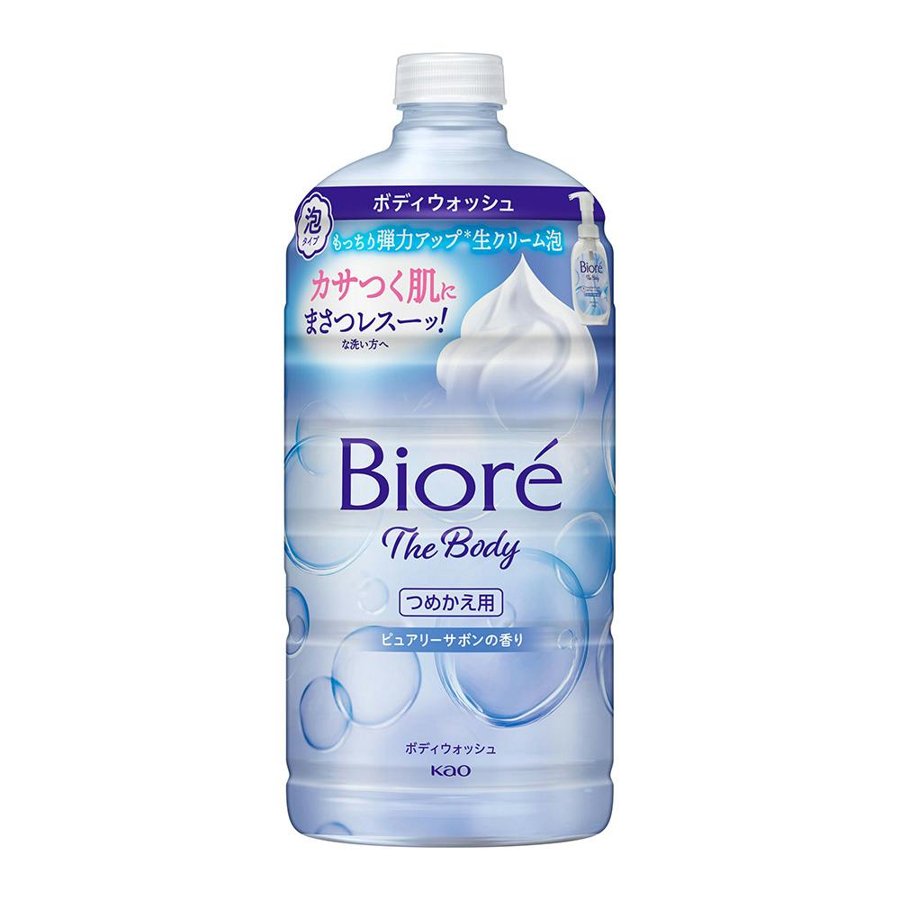 ビオレザボディ 泡タイプ ピュアリーサボンの香り 詰替 780ml ボディソープ ビオレザボディ 泡タイプ ピュアリーサボンの香り 詰替 780ml ボディソープ