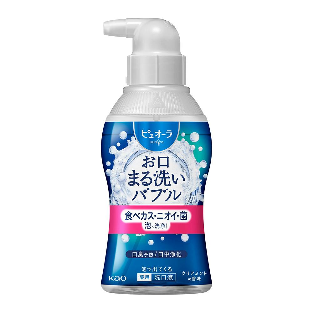ピュオーラ 泡で出てくる洗口液 クリアミント 180ml | オーラルケア