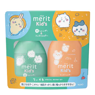 メリットキッズ 泡シャンプー&コンディショナー ちいかわスペシャルデザインセット