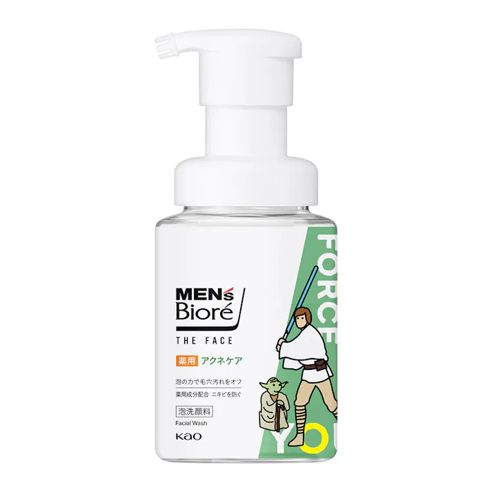 メンズビオレ THE FACE 薬用アクネケア スター・ウォーズデザイン 本体