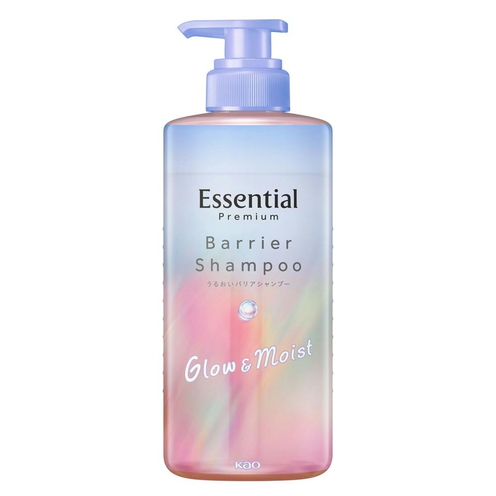 エッセンシャル プレミアム うるおいバリアシャンプー グロウ&モイスト ポンプ 450ml シャンプー エッセンシャル プレミアム うるおいバリアシャンプー グロウ&モイスト ポンプ 450ml シャンプー