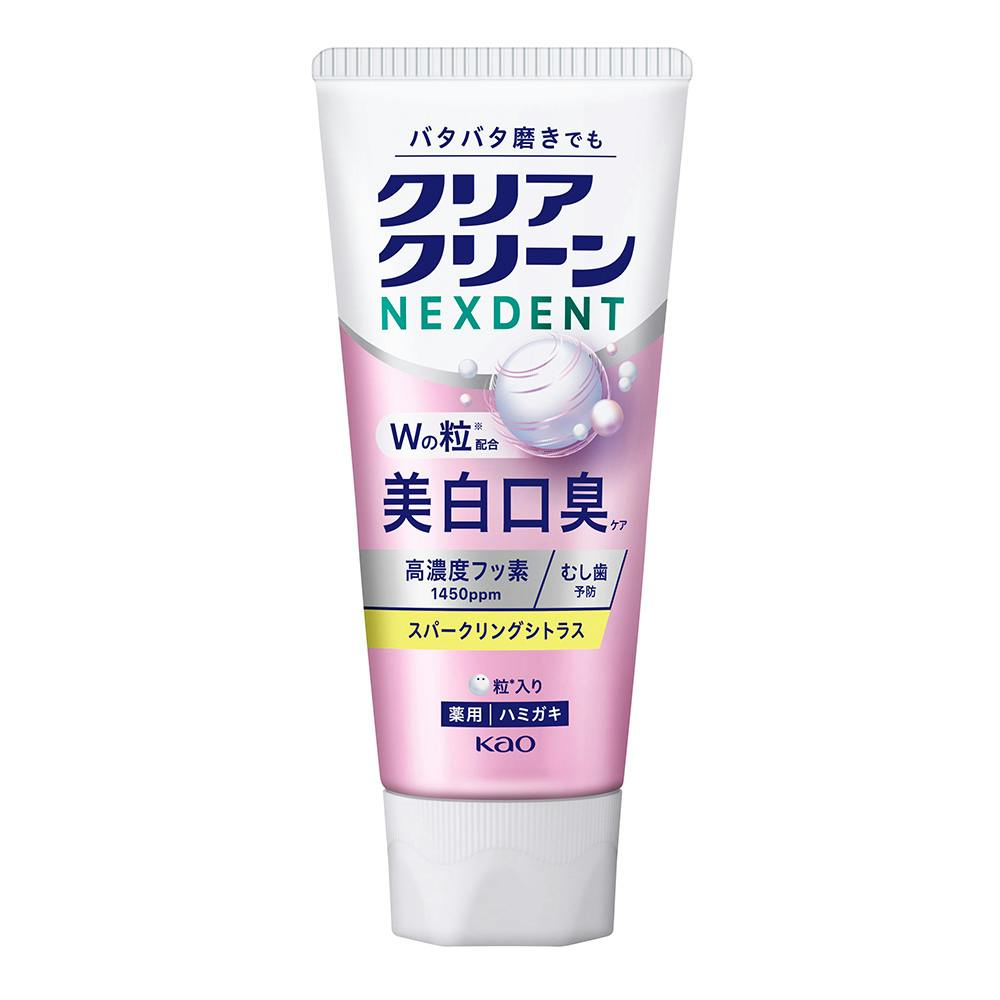 クリアクリーン NEXDENT 美白口臭ケア スパークリングシトラス