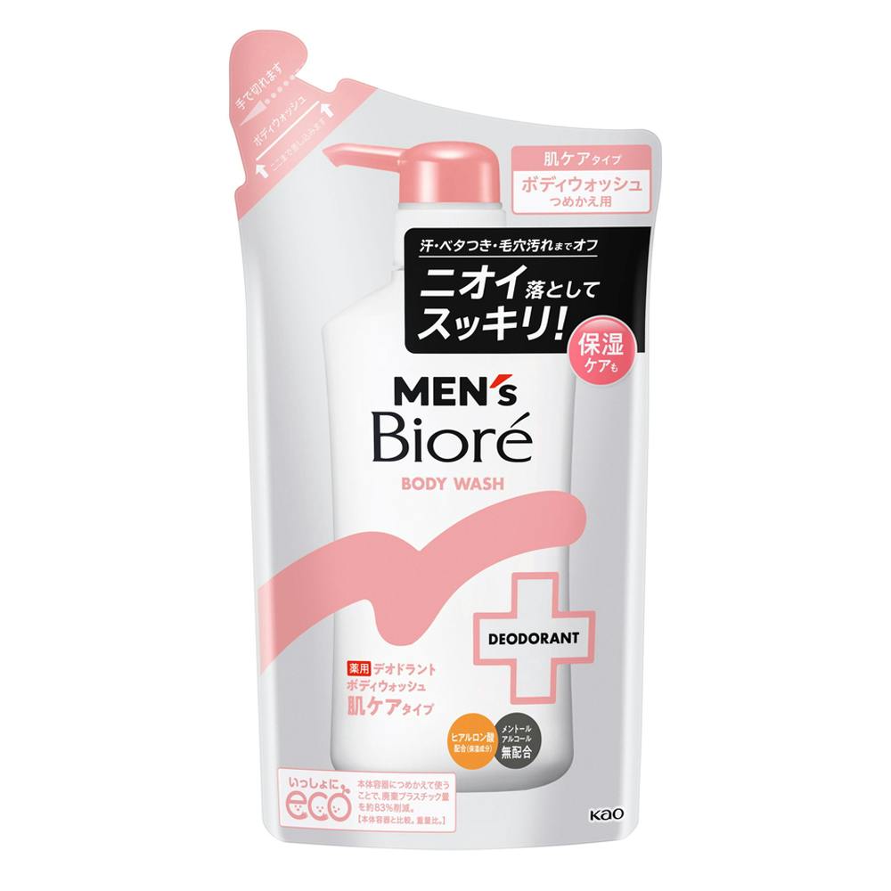 メンズビオレ デオドラントボディウォッシュ 肌ケアタイプ 詰替 360ml
