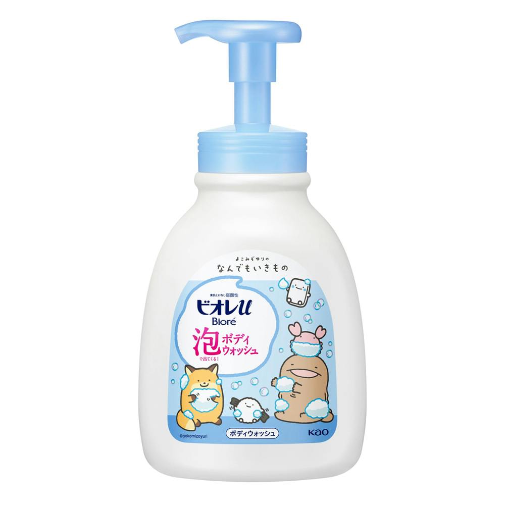 ビオレu 泡で出てくるボディウォッシュ なんでもいきもの 本体 600ml