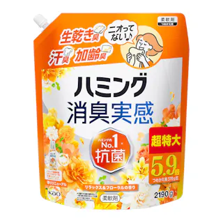 ハミング 消臭実感 リラックス&フローラルの香り 詰替 2190g